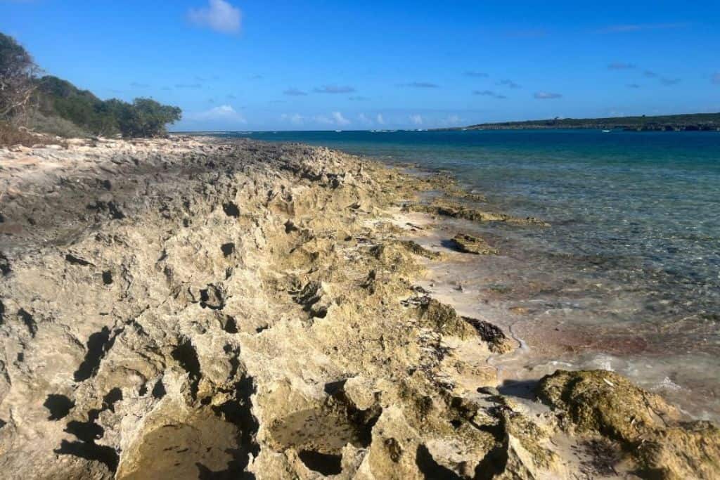 Bahamas cut in the Berry Islands