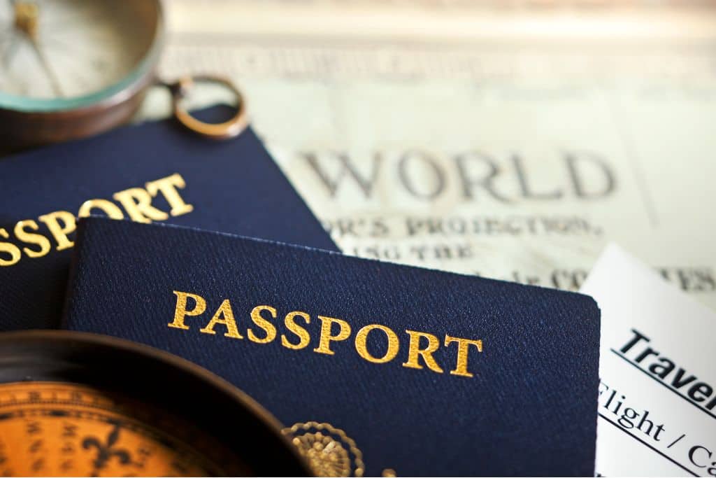 Photo of passports